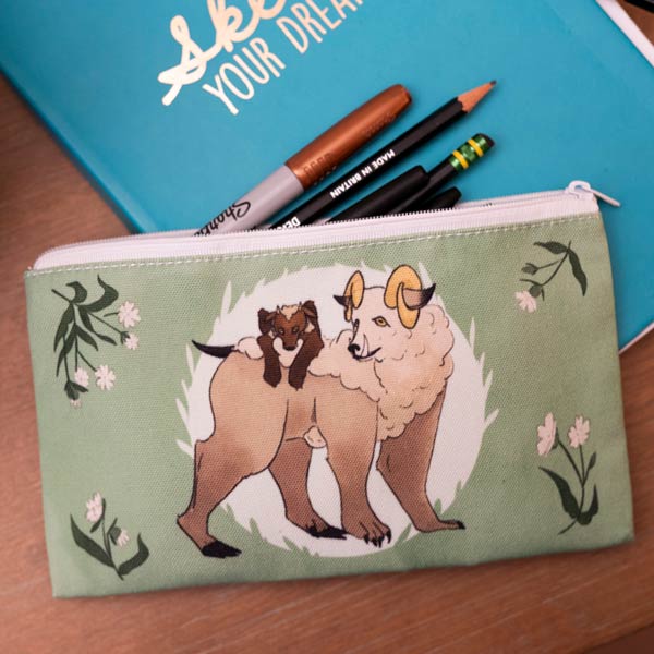 Sheepsquatch Pencil Case