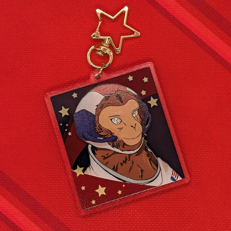 Ham 3d Acrylic Keychain