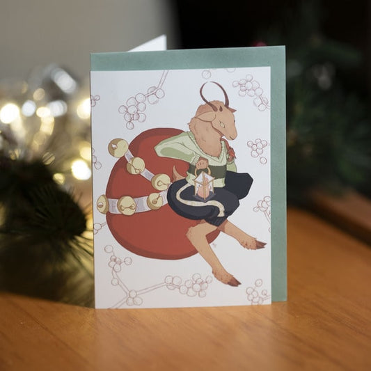 Krampus Holiday Cards w/ Envelopes