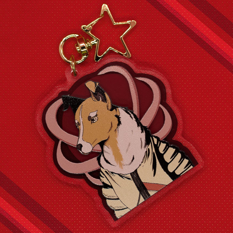Laika 3d Acrylic Keychain