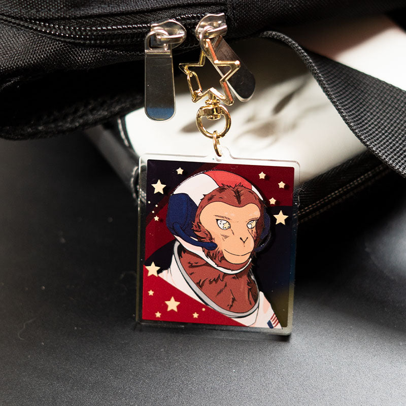 Ham 3d Acrylic Keychain