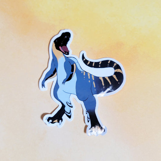 King Penguin Dino Glossy Sticker