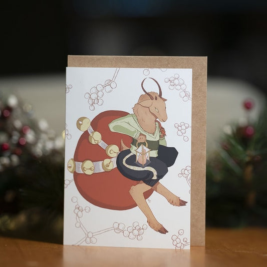 Krampus Holiday Cards w/ Envelopes