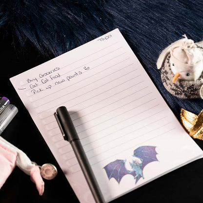 Galaxy Bat 4x6 To-Do List Notepads